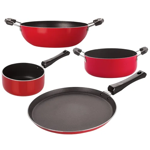 Image of Nirlon Favourite 3 Layer Coting Non-Stick Cookware Set