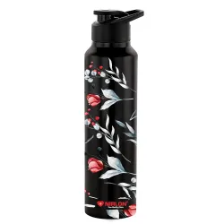 Nirlon Floral Rush Stainless Steel Bottle (1000ml)
