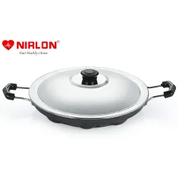 Nirlon Non-Stick 12 Cavity Appam Pan