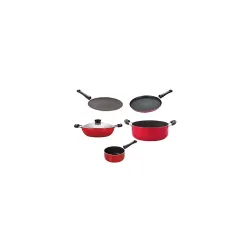 Nirlon Non-Stick Aluminium Kitchenware Set of 5 Pieces