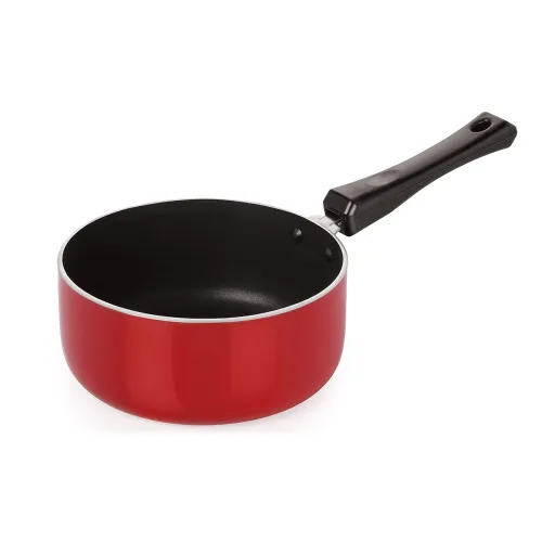 Image of Nirlon Non-Stick Aluminium Sauce Pan (18cm, 1.8L)
