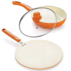 Nirlon Non-Stick Ceramic Cookware Set