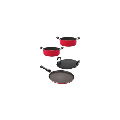 Image of Nirlon Non-Stick Cookware Set – 4 Pieces