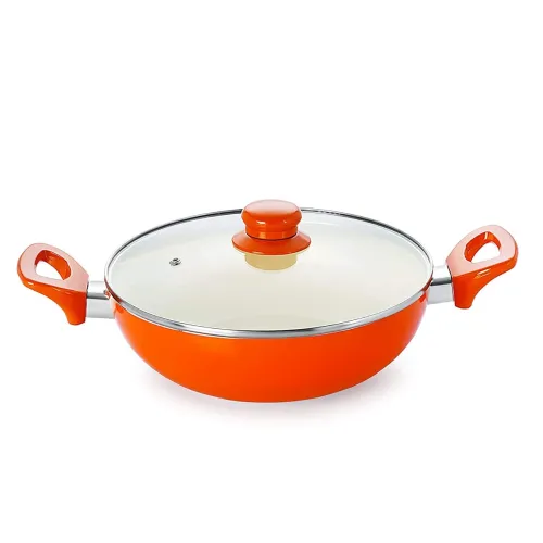 Image of Nirlon Non-Stick Induction Ceramic Kadhai