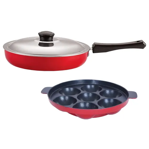 Image of NIRLON Non-Stick Kitchen Cooking Set of 2 Pieces