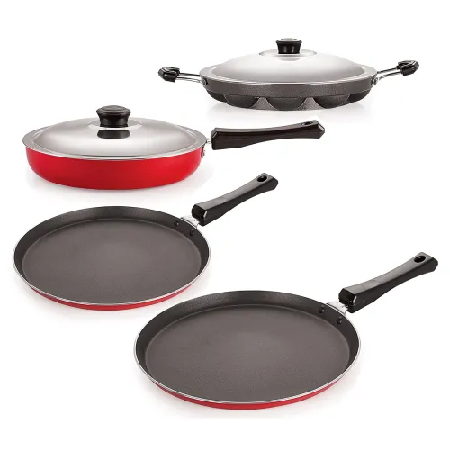 Image of Nirlon Non-Stick Kitchenware Kitchen Set (4pc)