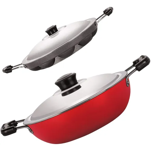Image of Nirlon Non-Stick Aluminium Cookware Set 2