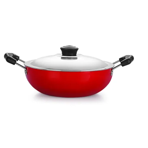 Image of Nirlon Non-Stick Aluminium Kadhai 3 Litres
