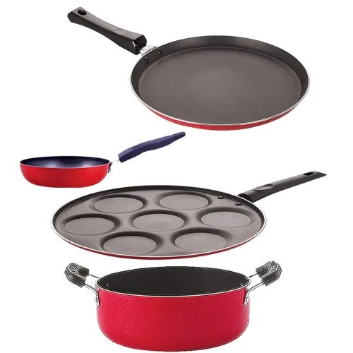 Image of Nirlon Non-stick aluminium kitchenware gift set