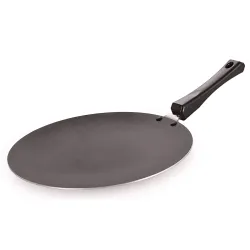 Nirlon Gas Stove Compatible Aluminum Non Stick Concave Roti Tawa 27.5cm[3mm_CT_11]