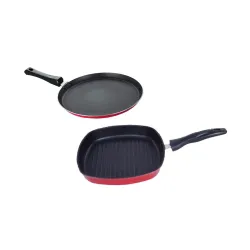 Nirlon Non-Stick Cookware Set 2 Pieces