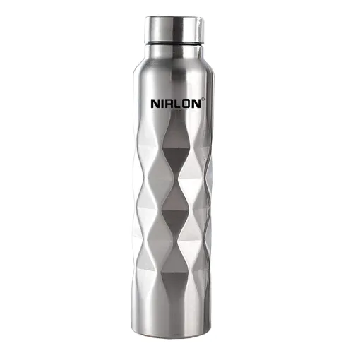 Image of NIRLON Stainless Steel Diamond Cut Water Bottle