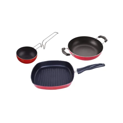 Image of Nirlon Non-Stick Coated Dishwasher Safe Aluminium Kitchen Utencils Combo Set of 3 Pieces (VG_KD12_GP22)