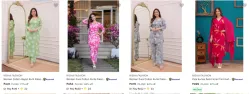 Nisha Fashion Womens Ethnic Sets upto 87% Discount