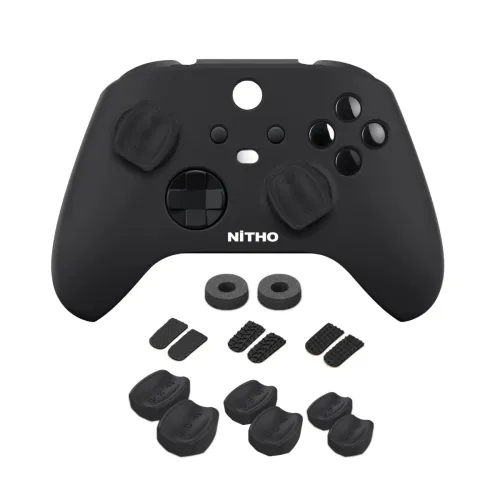 Image of NiTHO FPS Gaming Kit for Xbox Series X/S Controller, Enhancers Kit with Silicone Controller Cover Skin