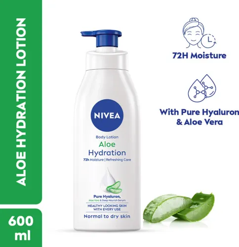 Image of NIVEA Aloe Hydration,Big Moisturizer Lotion (600 ml)