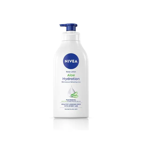 Image of NIVEA Aloe Hydration Body Lotion 600 ml | 72 H Moisturization | Refreshing | Non Sticky Feel | 