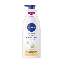 NIVEA Aloe Protection, Hydrating Moisturizer Body Lotion, 400ml