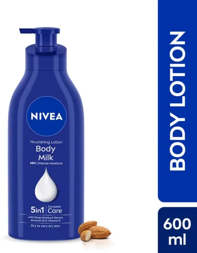 Image of NIVEA Body Milk with Almond Oil Moisturizer