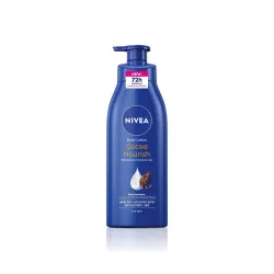 NIVEA Cocoa Nourish 400ml Body Lotion with Deep Moisture Serum