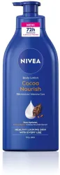 NIVEA Cocoa Nourish, Moisturizer Body Lotion, Coconut Oil, Serum, Hyaluronic acid (600 ml)