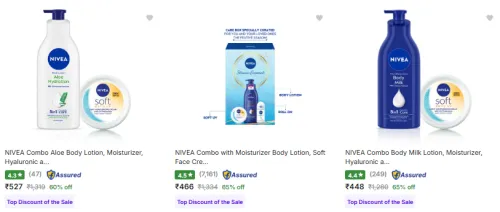 Image of NIVEA Grooming @ Minimum 60% Discount