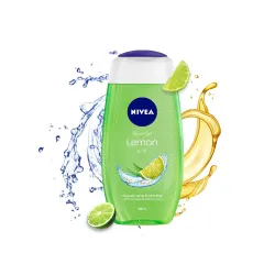 NIVEA Lemon and oil 500ml Body Wash| Shower Gel with Scent of Lemon and Care Oil | Pure Glycerin for Instant Soft & Summ