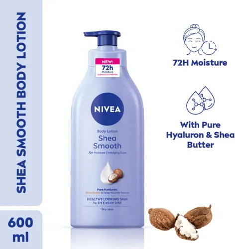 Image of NIVEA Lotion Shea Smooth, Moisturizer Lotion