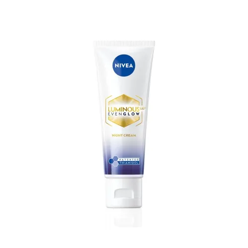 Image of NIVEA Luminous Even Glow Night Creams & Moisturisers with Thiamidol and Hyaluronic Acid for Dark Spots Reduction