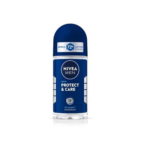 Image of NIVEA Men Fresh Woody Protect And Care Roll On, 50Ml, Pack Of 1