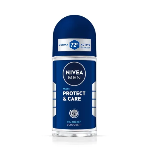 Image of NIVEA Men Fresh Woody Protect & Care Roll‑On 50 ml (Pack of 1)
