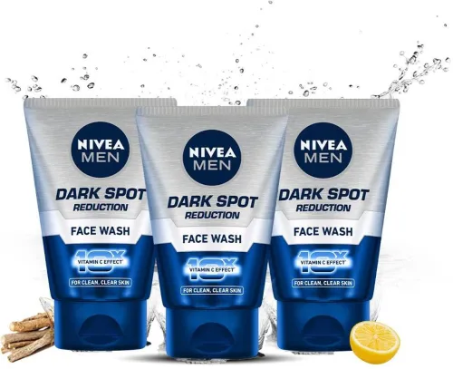 Image of Nivea Men Dark Spot Reduction Face Wash 300g Combo
