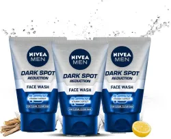 Nivea Men Dark Spot Reduction Face Wash 300g Combo