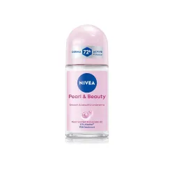 NIVEA Pearl and Beauty 50ml Deo Underarm Roll On | With Pearl Extracts & Avocado Oil | 72 H Long Lasting Floral Scent | 