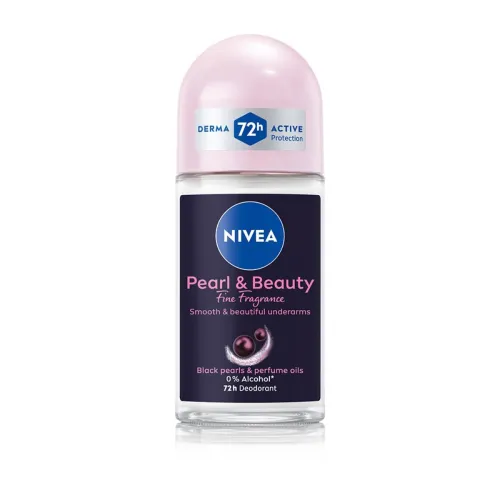 Image of NIVEA Pearl & Beauty Roll-On Deodorant for Women (50ml)