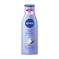 NIVEA Body Milk Shea Smooth, Moisturizer Lotion, Deep Moisture Serum, Shea Butter (200 ml)
