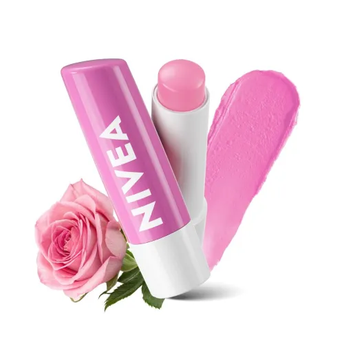 Image of NIVEA Soft Rose Shine 4.8g Lip Balm 
