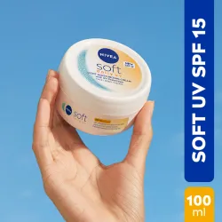 NIVEA Soft Daily UV Light Moisturizer Cream with SPF-15