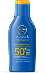 NIVEA Sunscreen - SPF 50+ PA++++ UVA UVB, Moisturizing Lotion with Vitamin E, For Men & Women (75 ml)