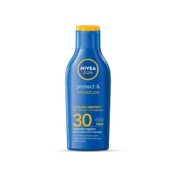 NIVEA Men & Women Sun Protect And Moisture 125Ml Spf 30 Advanced Sunscreen For Instant Protection For Normal Skin | Pa++ UVA - UVB Protection System | Water Resistant | Pack Of 1