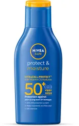 NIVEA Sunscreen - SPF 50+ PA++++ UVA UVB, Moisturizing Lotion with Vitamin E, For Men & Women (75 ml)
