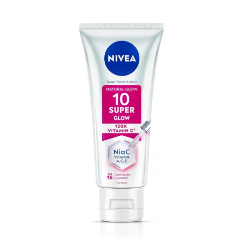 Image of NIVEA Super 10 Glow Body Serum Lotion 170ml