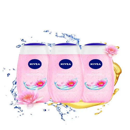 Image of Nivea Women 3pcs Shower Gel 
