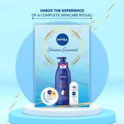 NIVEA Combo with Moisturizer Body Lotion, Soft Face Cream with SPF, Deo Roll for Women (650 ml)