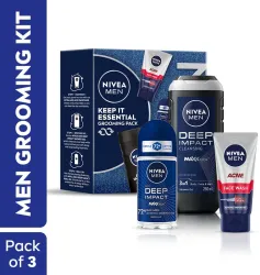 Nivea Men Combo, Gift Hamper for Men(350 ml, Pack of 3)