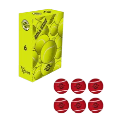 NIVIA Cricket Tennis Ball Heavy Weight (Pack of 6 Balls) Cricket Tennis Ball