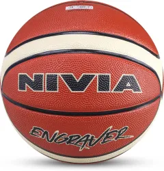 NIVIA Engraver Basketball - Size: 7 ( Pack of 1)