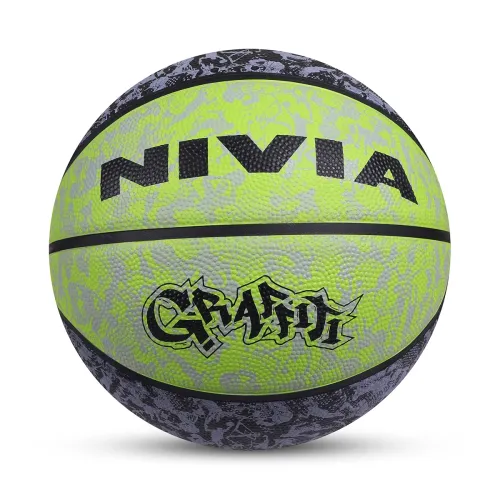 Image of NIVIA Graffiti Basketball (Rubber, Indoor/Outdoor)