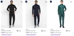 NIVIA Mens Tracksuits at minimum 52% Discount