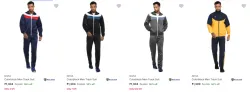 Nivia Mens Tracksuits at Minimum 50% Discount